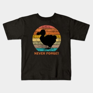 Dodo - Never Forget Kids T-Shirt